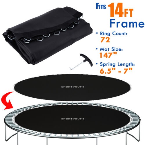 Replacement trampoline mat fit - replacement,